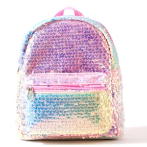 Accessorize London Girl's Mini Sequin Backpack