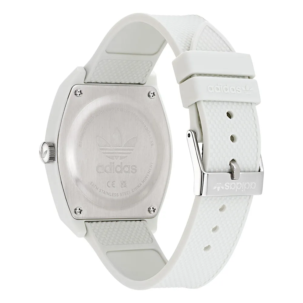 Adidas AOST22035 Project Two White Unisex Watch