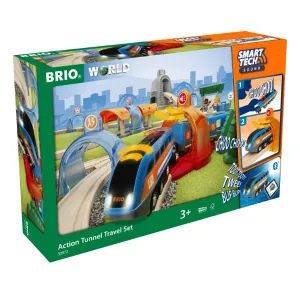 BRIO Smart Tech Sound Action Tunnel Travel Set 33972