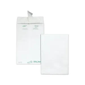 CATALOG MAILERS, DUPONT TYVEK, #6 1/2, CHEESE BLADE FLAP, REDI-STRIP CLOSURE, 6 X 9, WHITE, 100/BOX