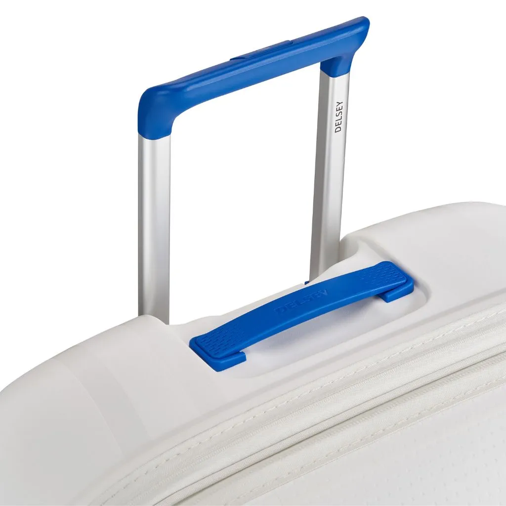 Delsey Clavel 83cm Large Hardsided Spinner Luggage - White/Blue