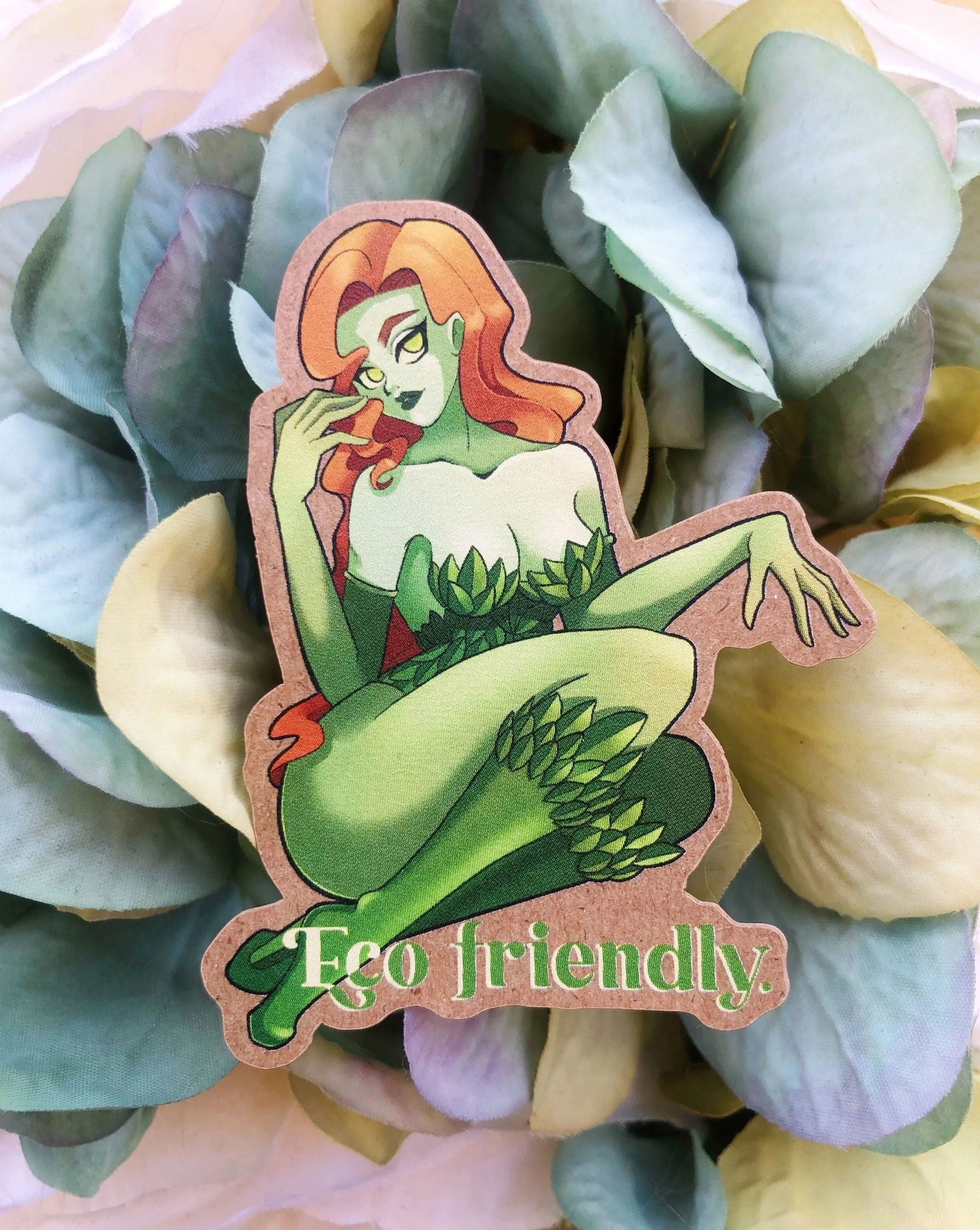 Eco friendly Poison Ivy sticker decal