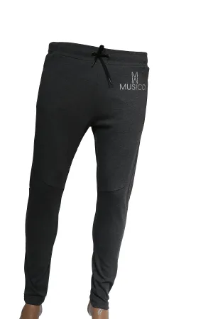 Musicci gray-black fleece sweat pant