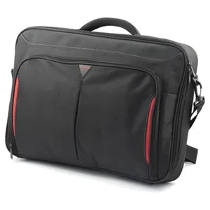 Targus Classic  17-18" Clamshell Case - Black/Red